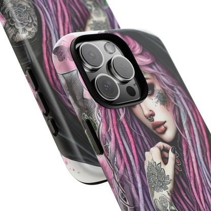 Gothic Rose Tattoo Art Mobile Case