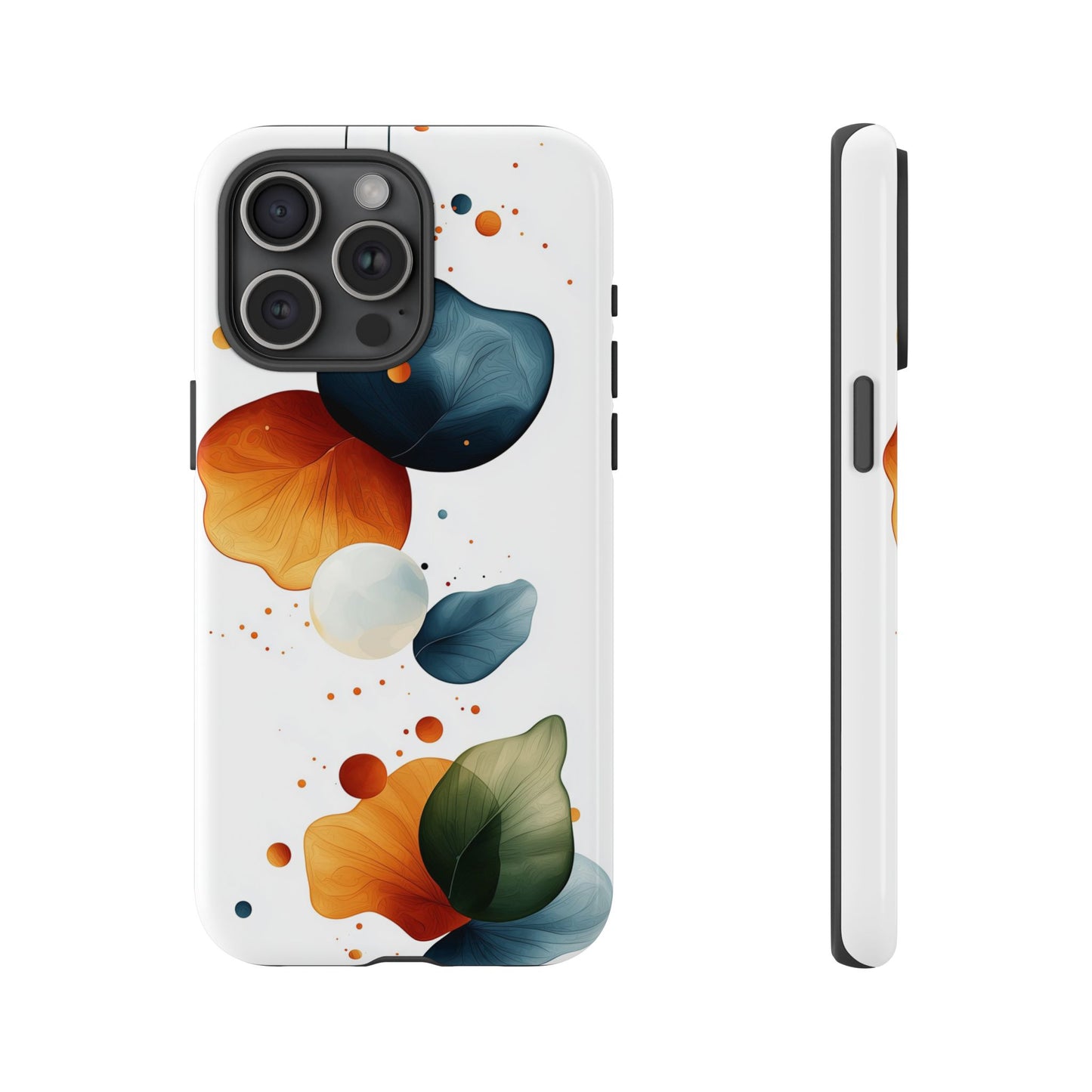 Orbital Bloom – Abstract Nature-Inspired Phone Case for iPhone, Google Pixel, Samsung