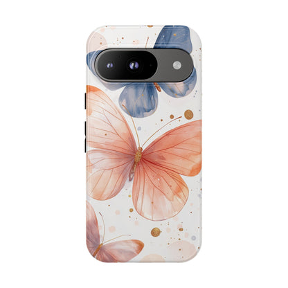 Flutter Bloom" – Watercolor Butterfly Phone Case for iPhone, google Pixel & Samsung