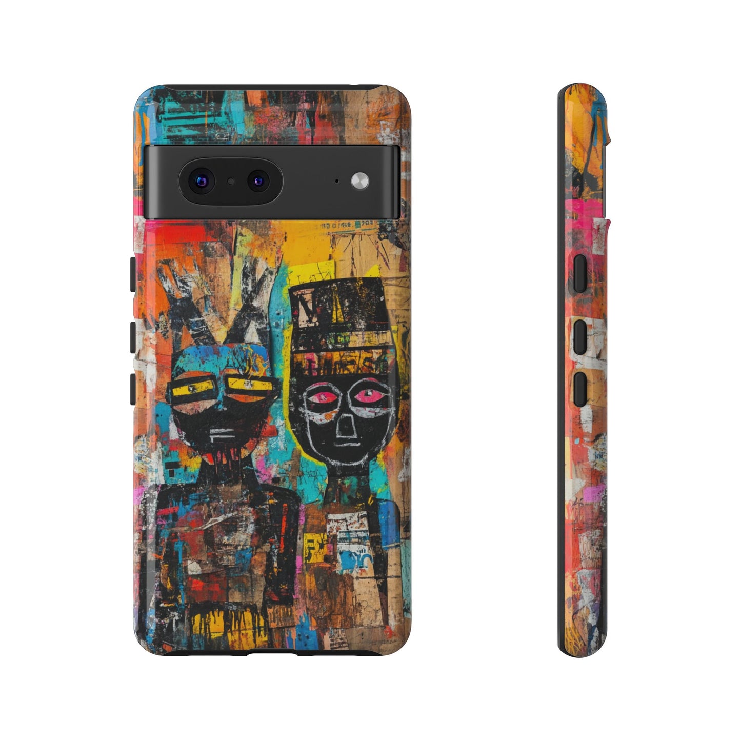Jean-Michel Basquiat Phone Case – Street Art Phone Cover - iPhone, Samsung & Google Pixel Cover - Artistic Painting Case,  Art Lover Gift