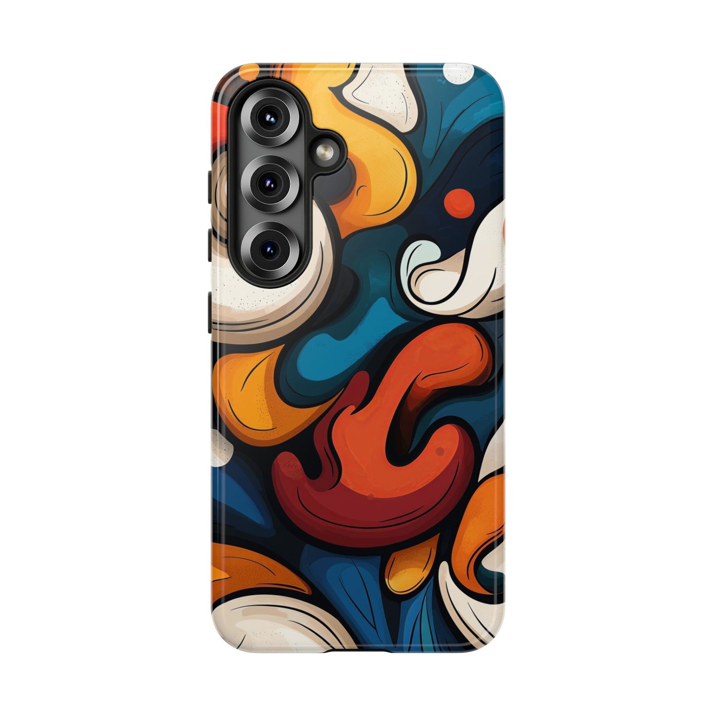 Molten Motion – Bold Abstract Swirl Phone Case for iPhone, Google Pixel, Samsung