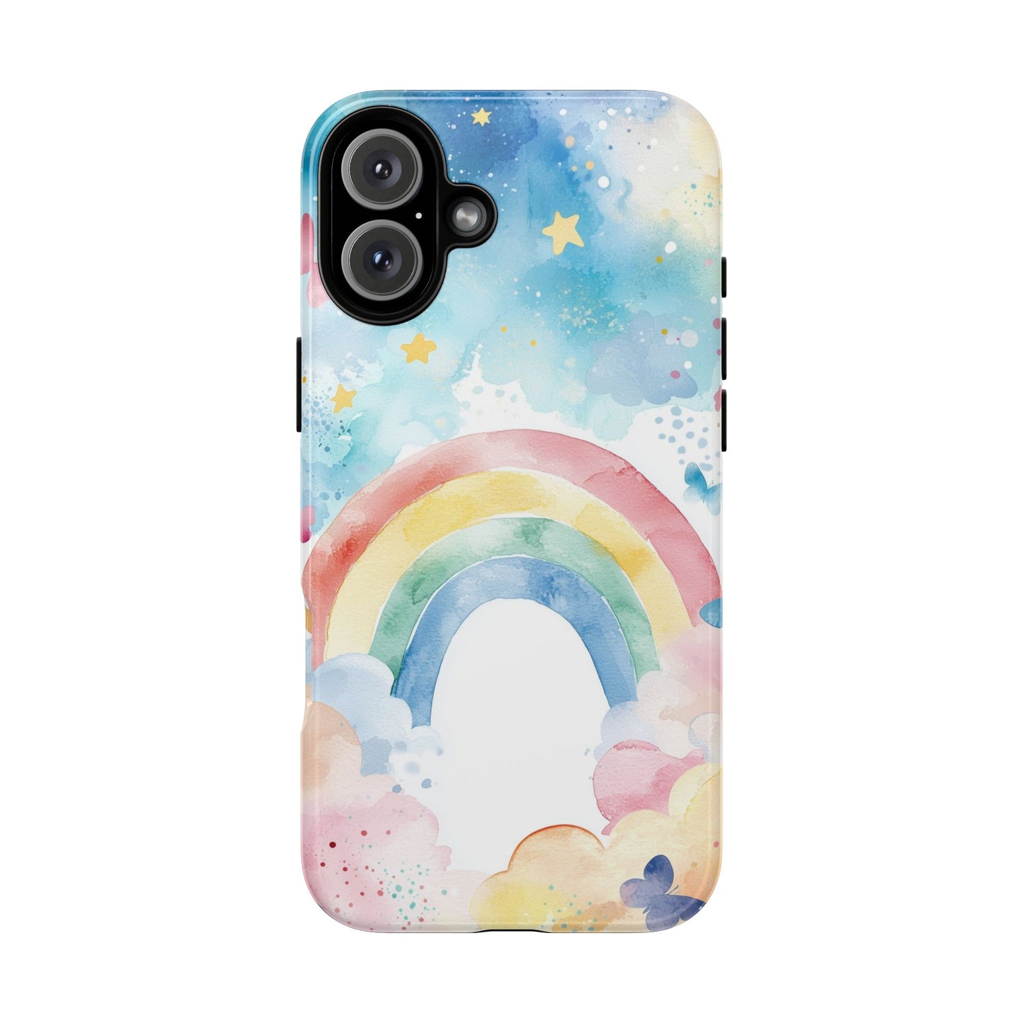 Mystic Splash Rainbow Watercolor Phone Case for iPhone, google Pixel & Samsung