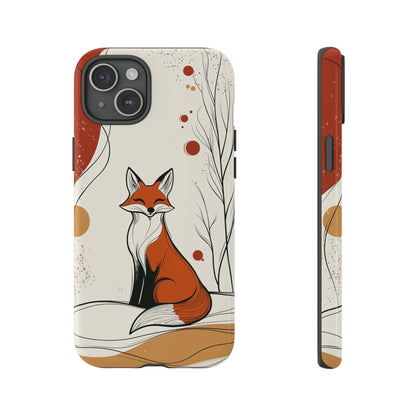 Smiling Fox: Playful Forest Charm Phone Case for iPhone, Samsung & Pixel