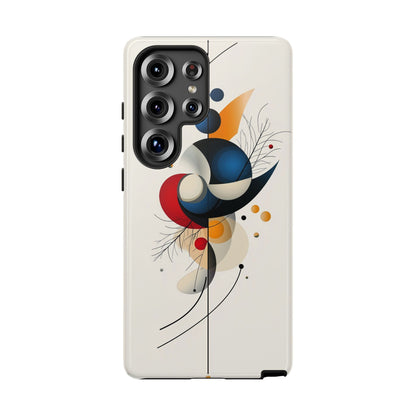 Celestial Balance – Abstract Geometric Phone Case for iPhone, Samsung & Pixel