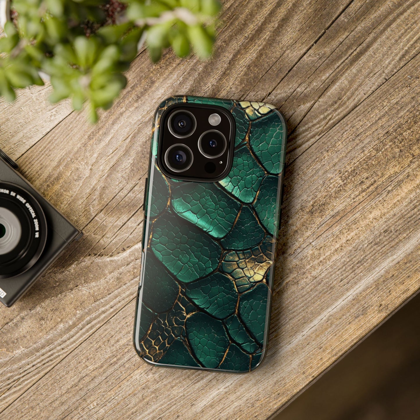 Serpent Luxe Snakeskin Phone Case for iPhone, Samsung & Google Pixel