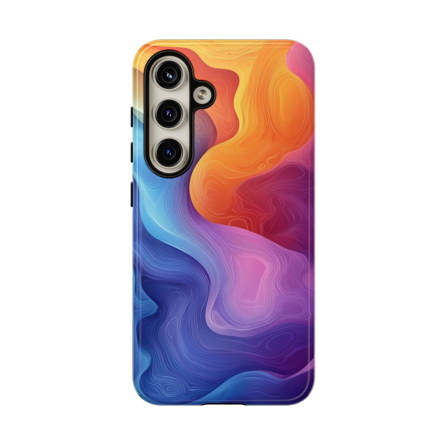 Aurora Flow Watercolor Phone Case for iPhone, google Pixel & Samsung