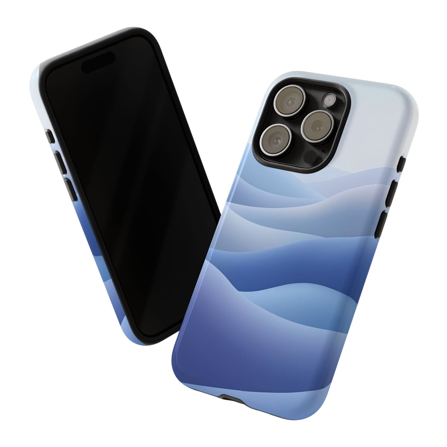 Intricate Abstract Wavy Landscape phone case