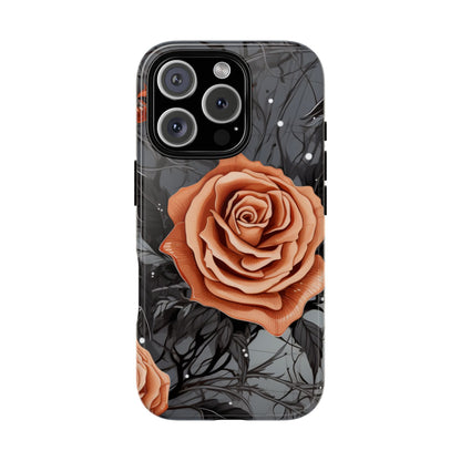 Mystic Noir Rose Mobile Case