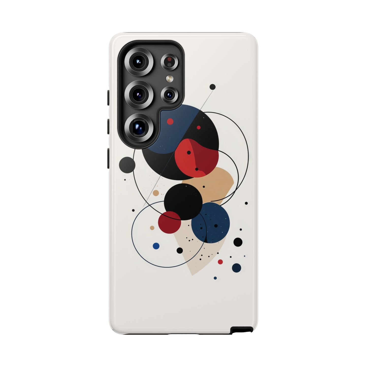 Celestial Flow – Abstract Minimal Art Phone Case for iPhone, Samsung & Pixel