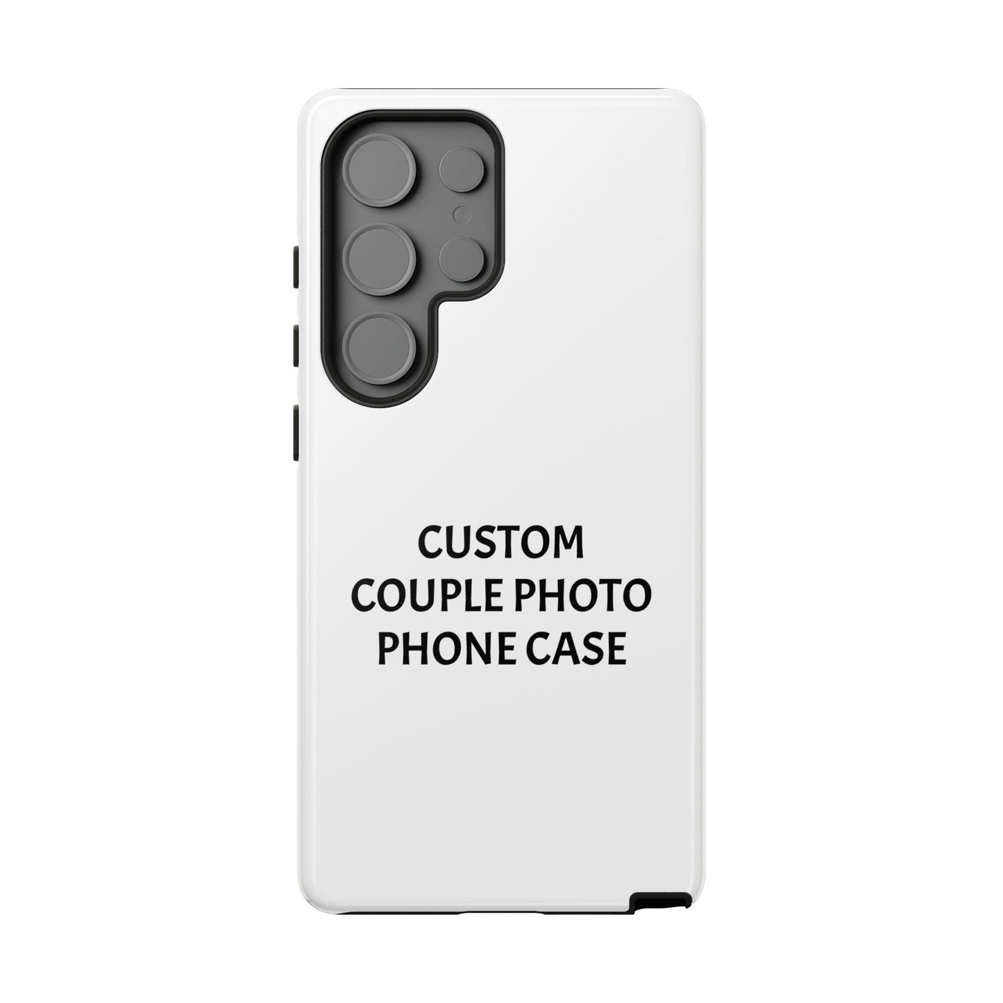 Personalized Custom Couple Photo Phone Case – Add Your Image/Loving Memory – Unique Gift for iPhone, Samsung  & Google Pixel – Protective & Stylish Cover, Couples Gift