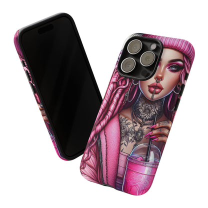 Pink Rebellion – Edgy Street Style & Tattooed Chic Mobile Cover