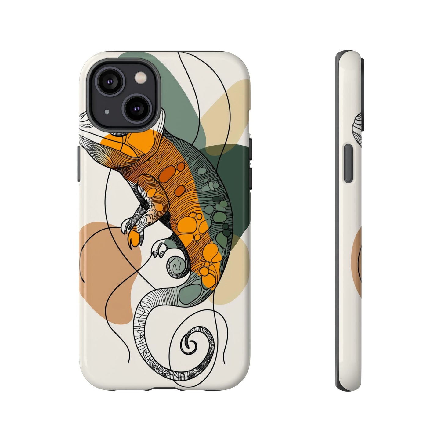 Chameleon Flow: The Art of Adaptation Phone Case for iPhone, Samsung & Pixel