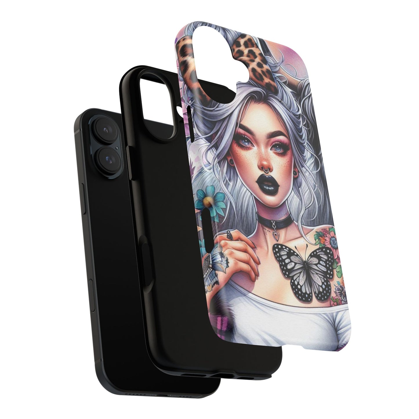 Wild Spirit – Gothic Chic & Nature Fusion Mobile Cover