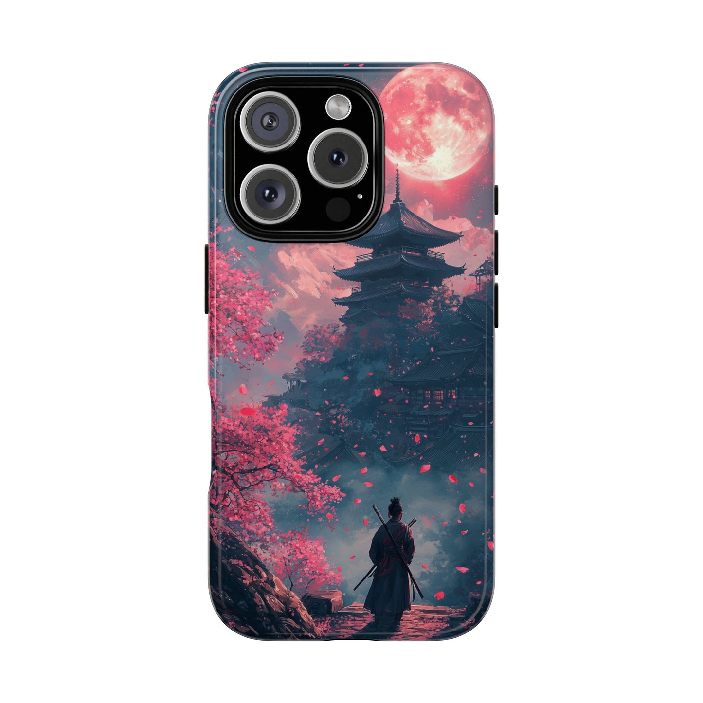 Path of the Crimson Bloom Phone Case for iPhone, Samsung & Pixel