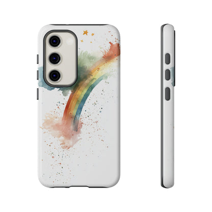 Mystic Splash Rainbow Watercolor Phone Case for iPhone, google Pixel & Samsung