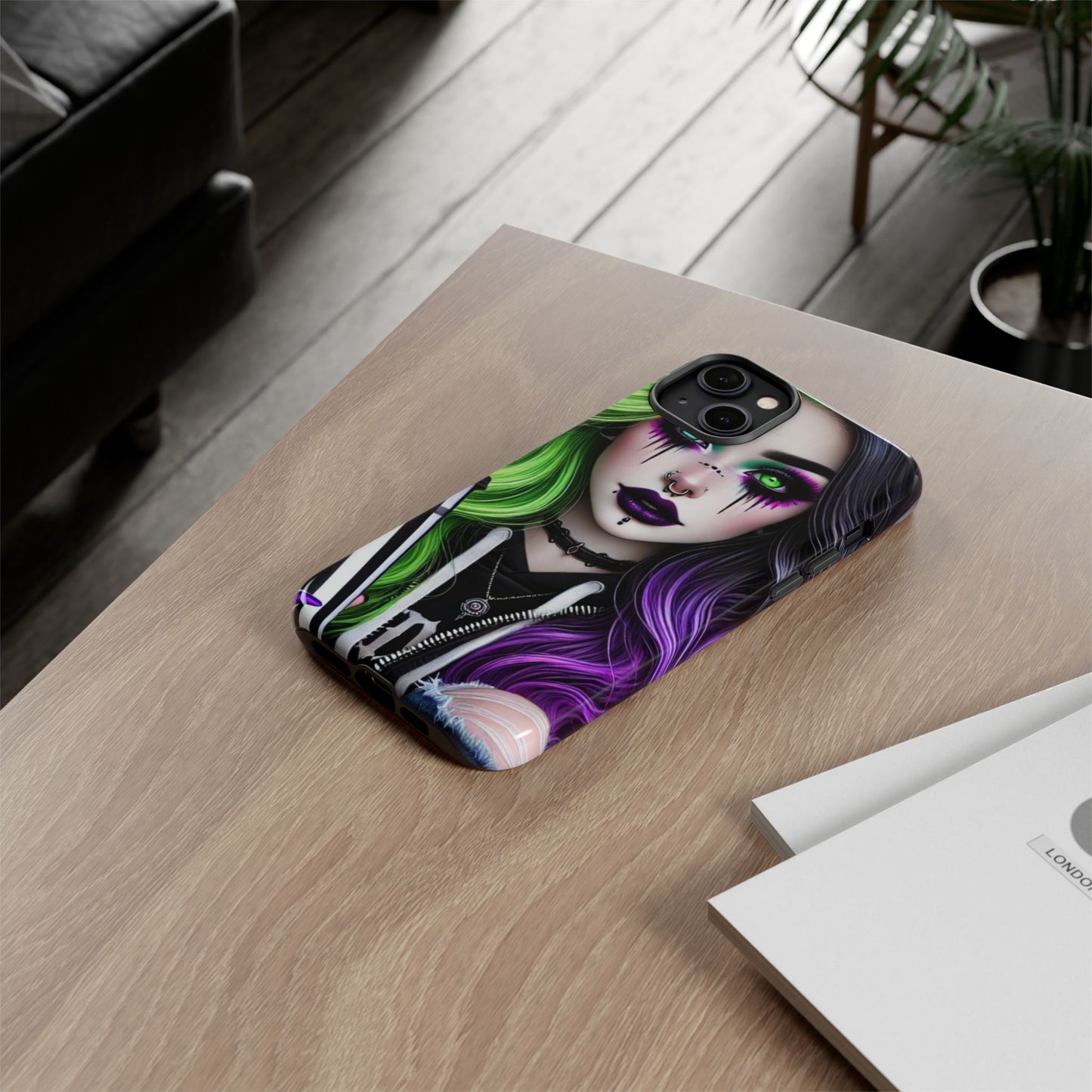 Neon Nightmare – Gothic Punk & Alternative Aesthetic Mobile Cover