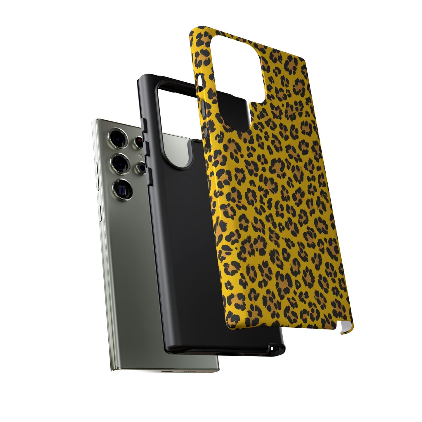 Leopard Texture Printed Back Cover Case phone