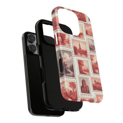 Vintage Postcard Stamps Phone Case