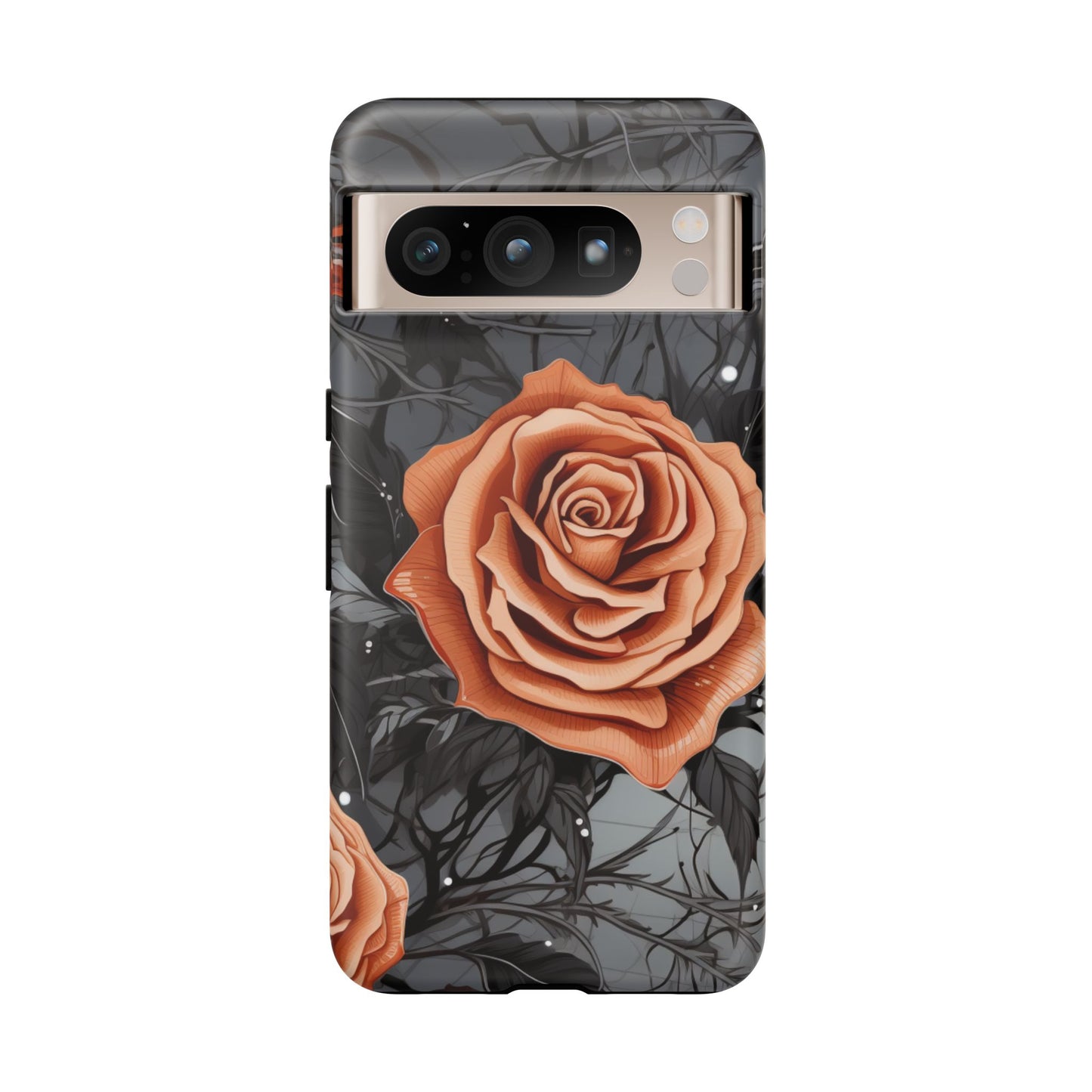 Mystic Noir Rose Mobile Case
