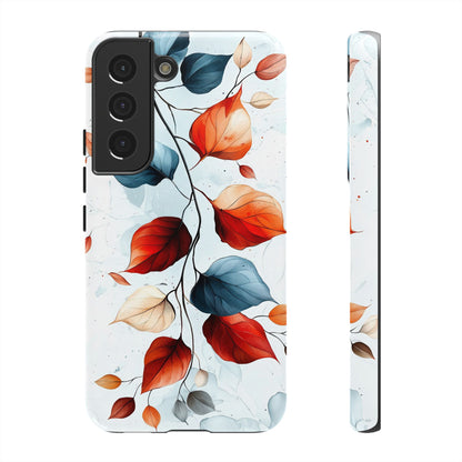 Crimson Drift | Minimalist Botanical Phone Case for iPhone, Pixel & Samsung