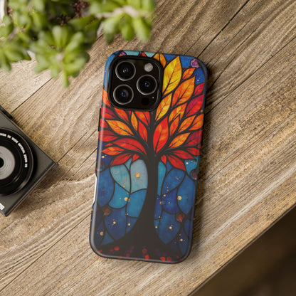 Stained Glass Tree: A Burst of Vibrant Elegance