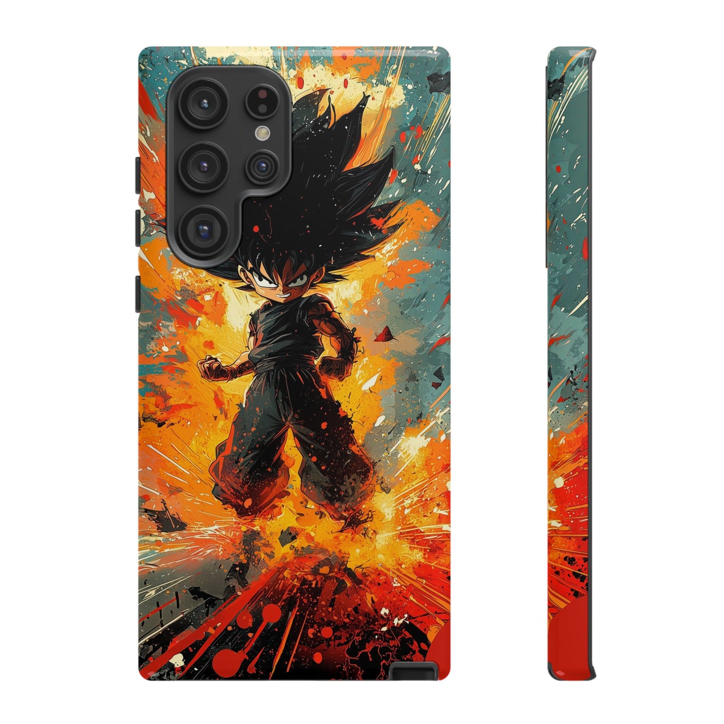 Mini Warrior Rage | Chibi Power Surge Phone Case for iPhone, Samsung & Pixel