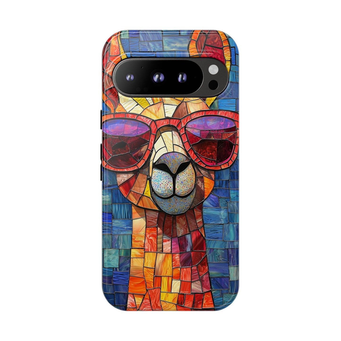 Tall Grace – Stained Glass Giraffe Phone Case for iPhone, Samsung & Pixel