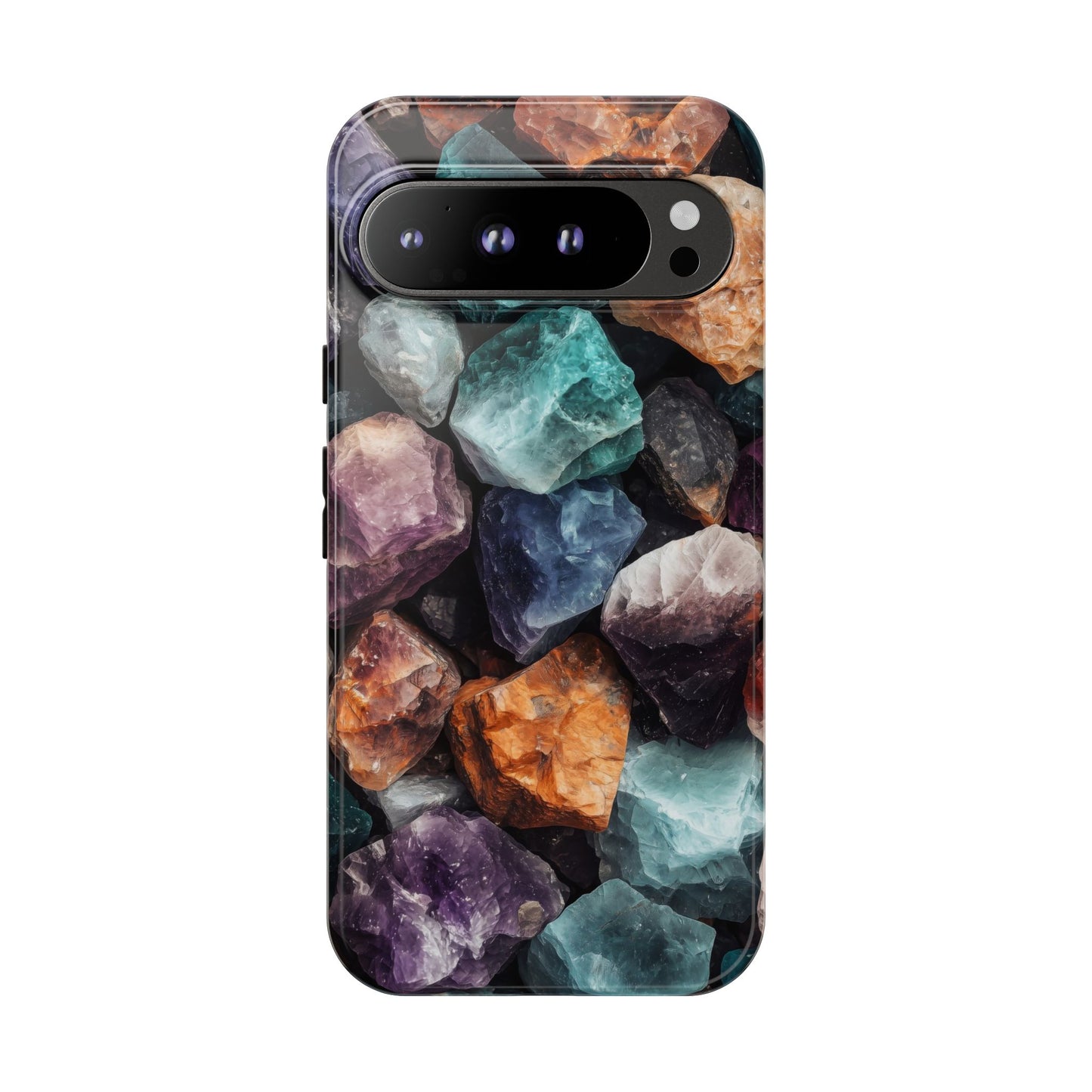 Crystal Gemstone Phone Case for iPhone, Samsung & Google Pixel