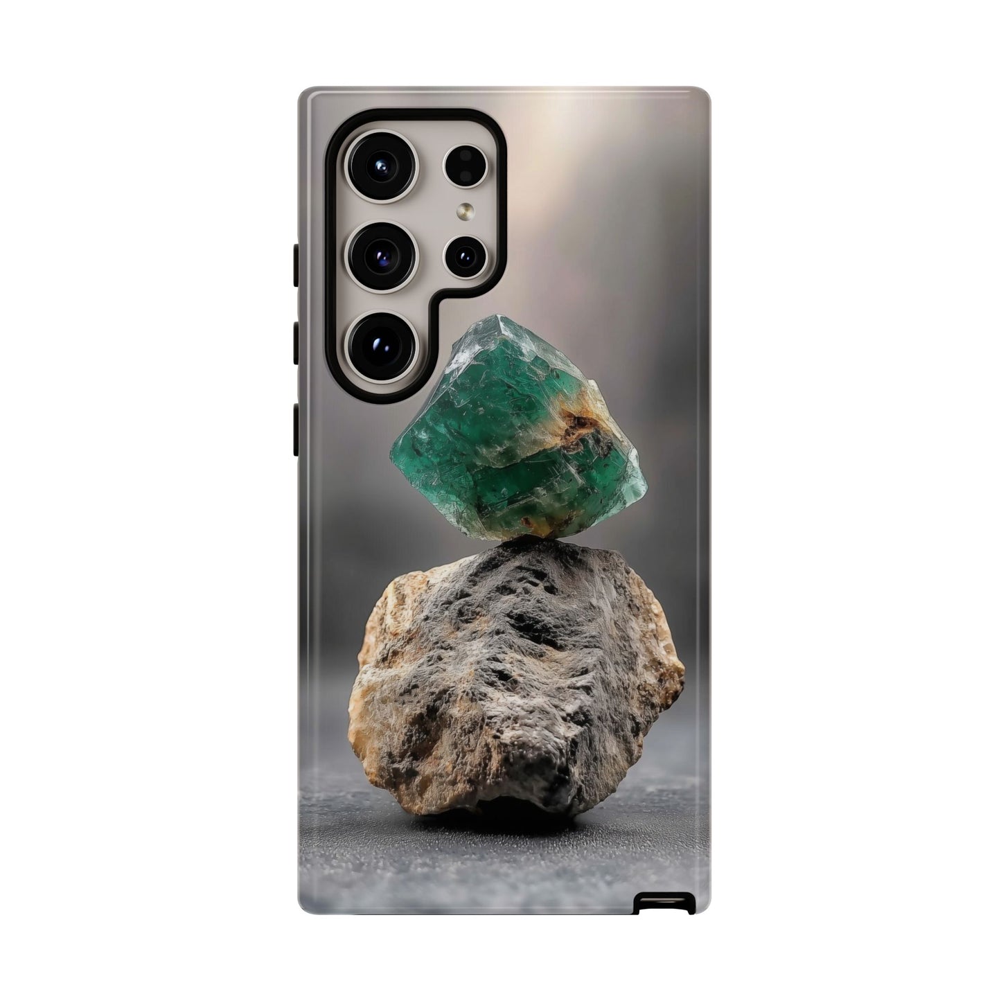 Balanced Emerald Phone Case for iPhone, Samsung & Google Pixel