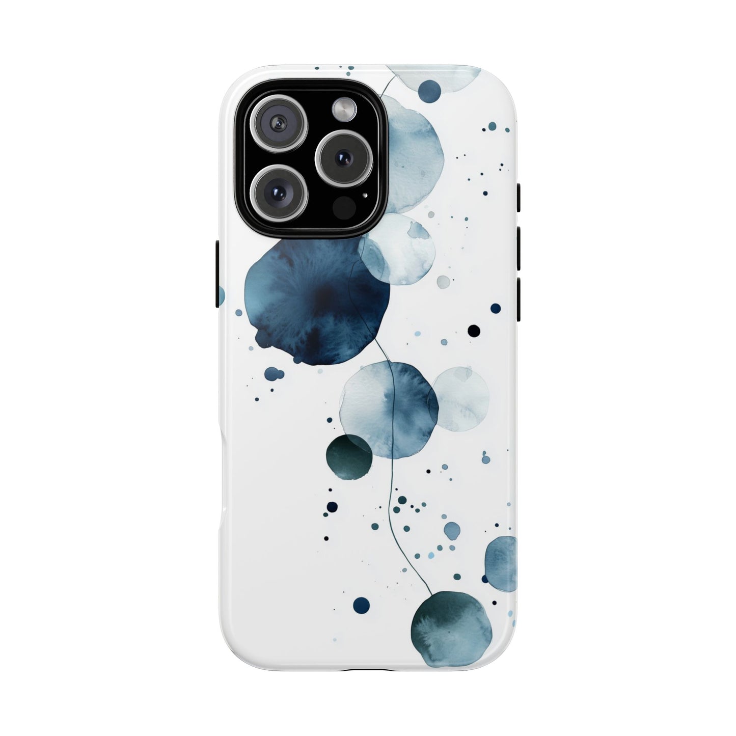 Midnight Drops Watercolor Phone Case for iPhone, google Pixel & Samsung