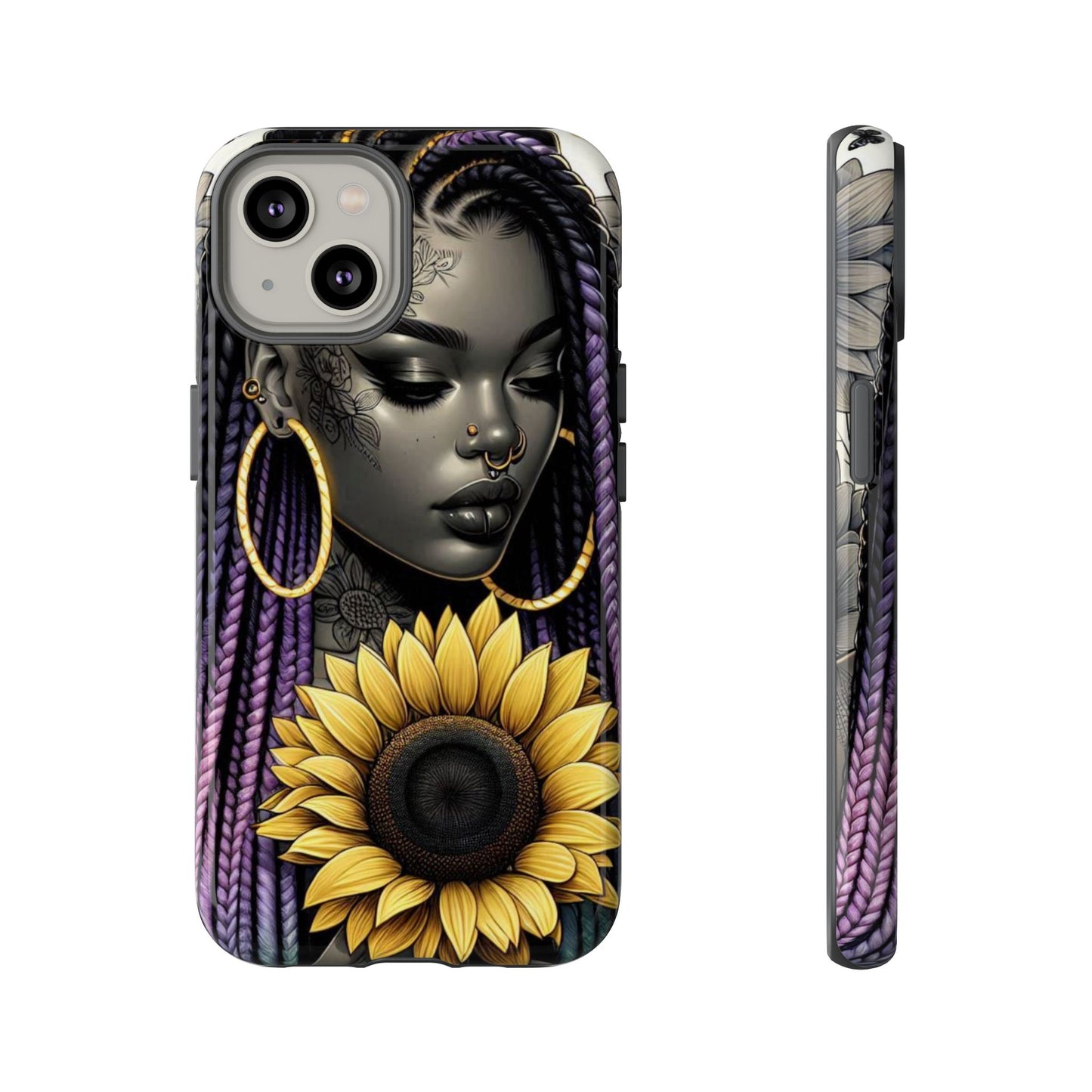 Sunflower Soul Art Mobile Case