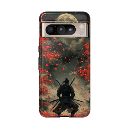 Moonlit Samurai: The Last Stand Phone Case for iPhone, Samsung & Pixel