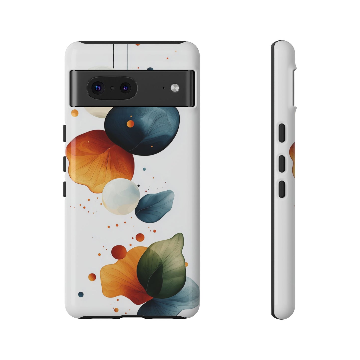 Orbital Bloom – Abstract Nature-Inspired Phone Case for iPhone, Google Pixel, Samsung