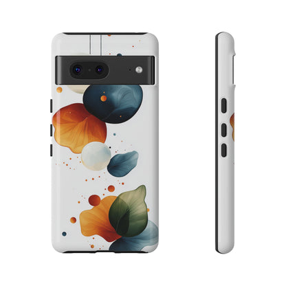 Orbital Bloom – Abstract Nature-Inspired Phone Case for iPhone, Google Pixel, Samsung