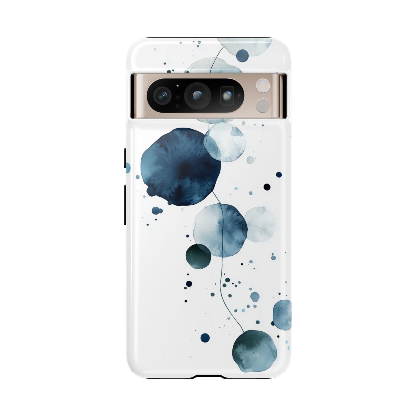 Midnight Drops Watercolor Phone Case for iPhone, google Pixel & Samsung