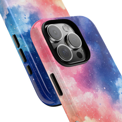 Cosmic Dreamscape – Watercolor Galaxy Phone Case for iPhone, google Pixel & Samsung