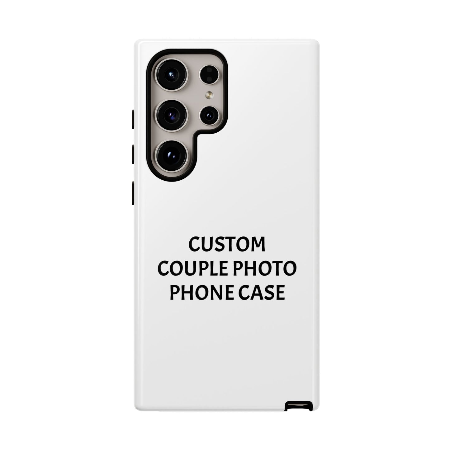 Personalized Custom Couple Photo Phone Case – Add Your Image/Loving Memory – Unique Gift for iPhone, Samsung  & Google Pixel – Protective & Stylish Cover, Couples Gift