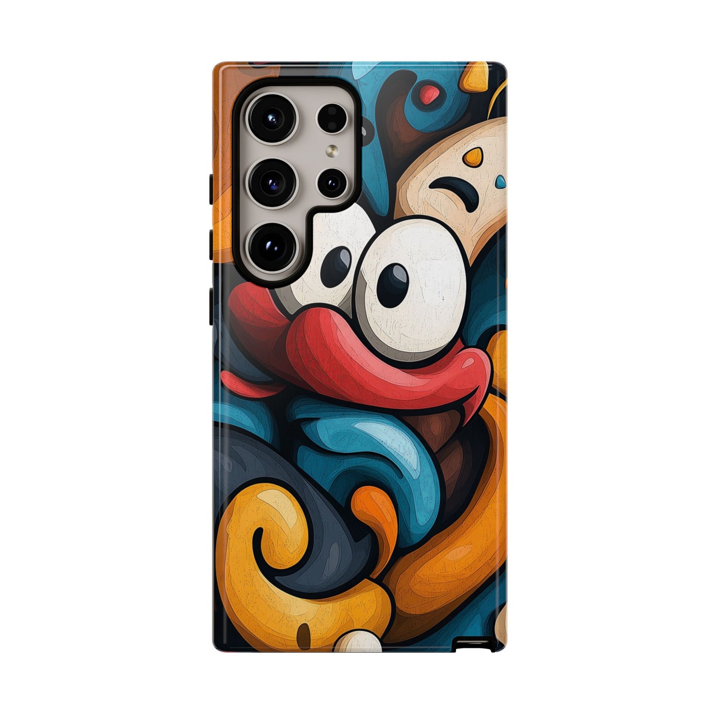 Funky Eyes – Playful Pop Abstract Phone Case for iPhone, Samsung & Pixel