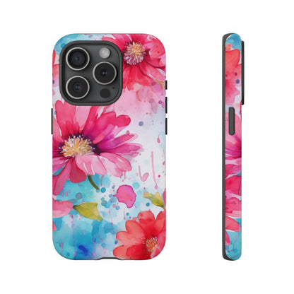 Watercolor Bloom Floral Mobile Case