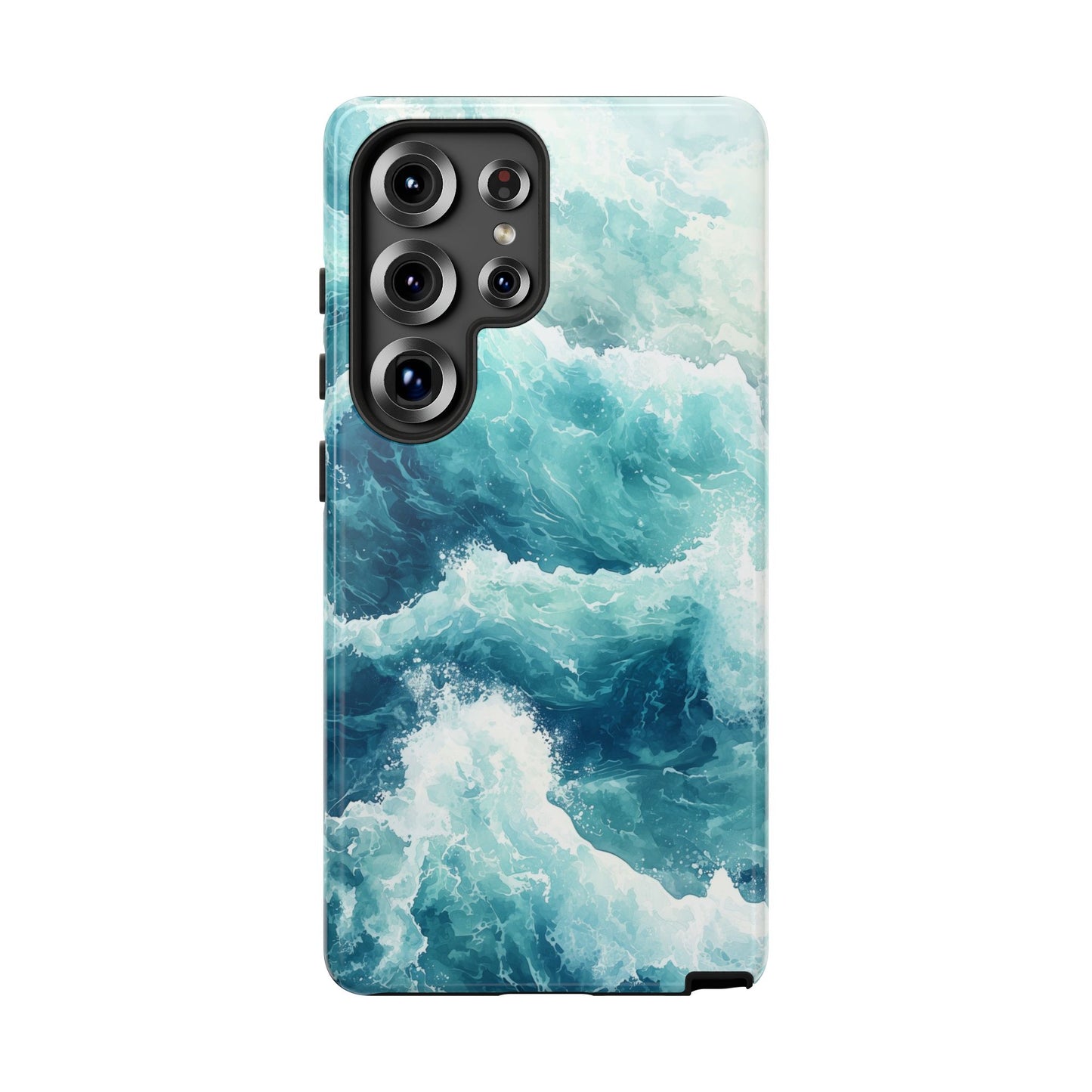 Seafoam Serenity Watercolor Phone Case for iPhone, google Pixel & Samsung