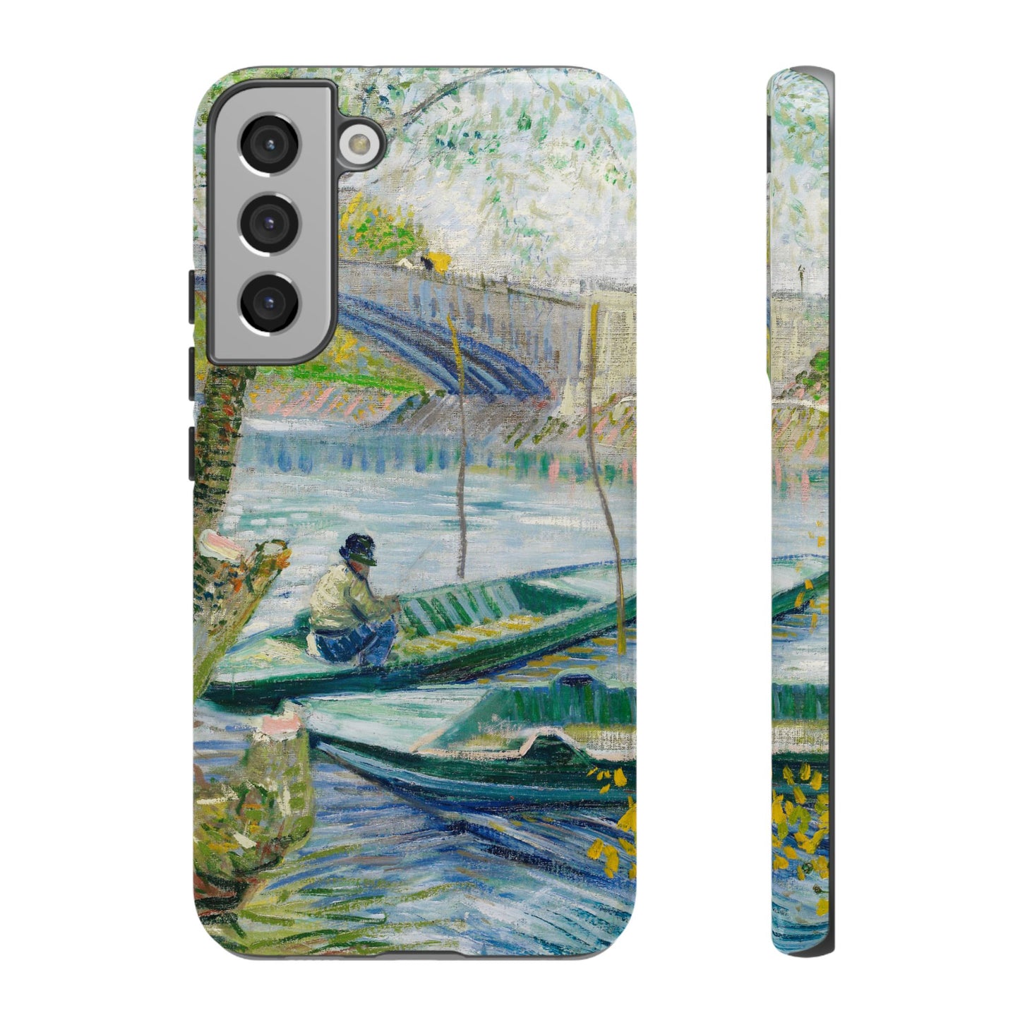 Vincent Van Gogh Fisherman Painting Phone Case - Art Case for iPhone, Samsung & Google Pixel