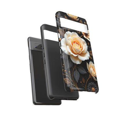 Elegant 3D Floral Design, Botanical Phone Case design for Iphone.
