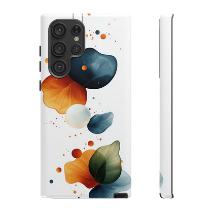 Orbital Bloom – Abstract Nature-Inspired Phone Case for iPhone, Google Pixel, Samsung