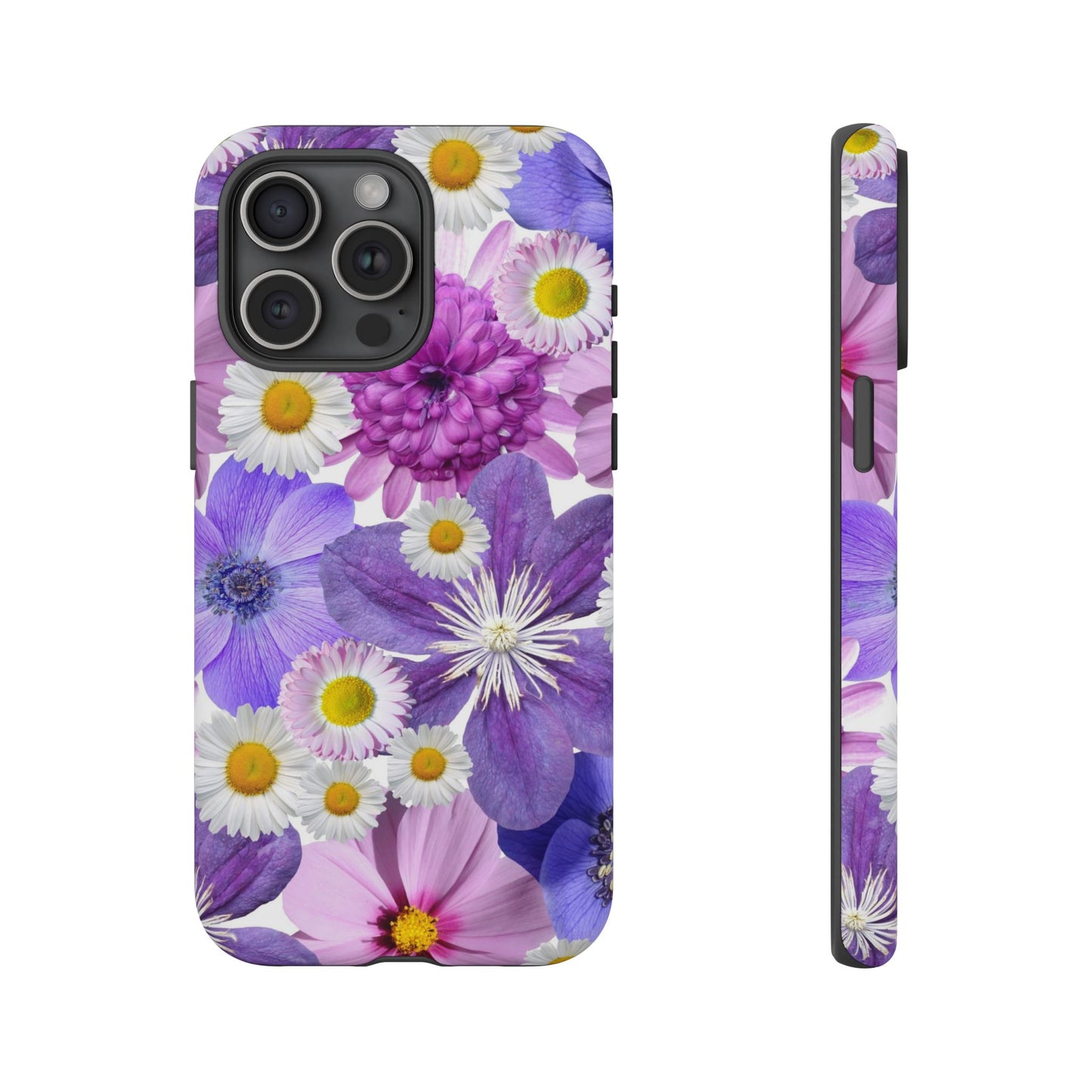 Lavender Blossom Floral Mobile Case