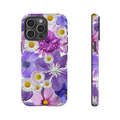 Lavender Blossom Floral Mobile Case