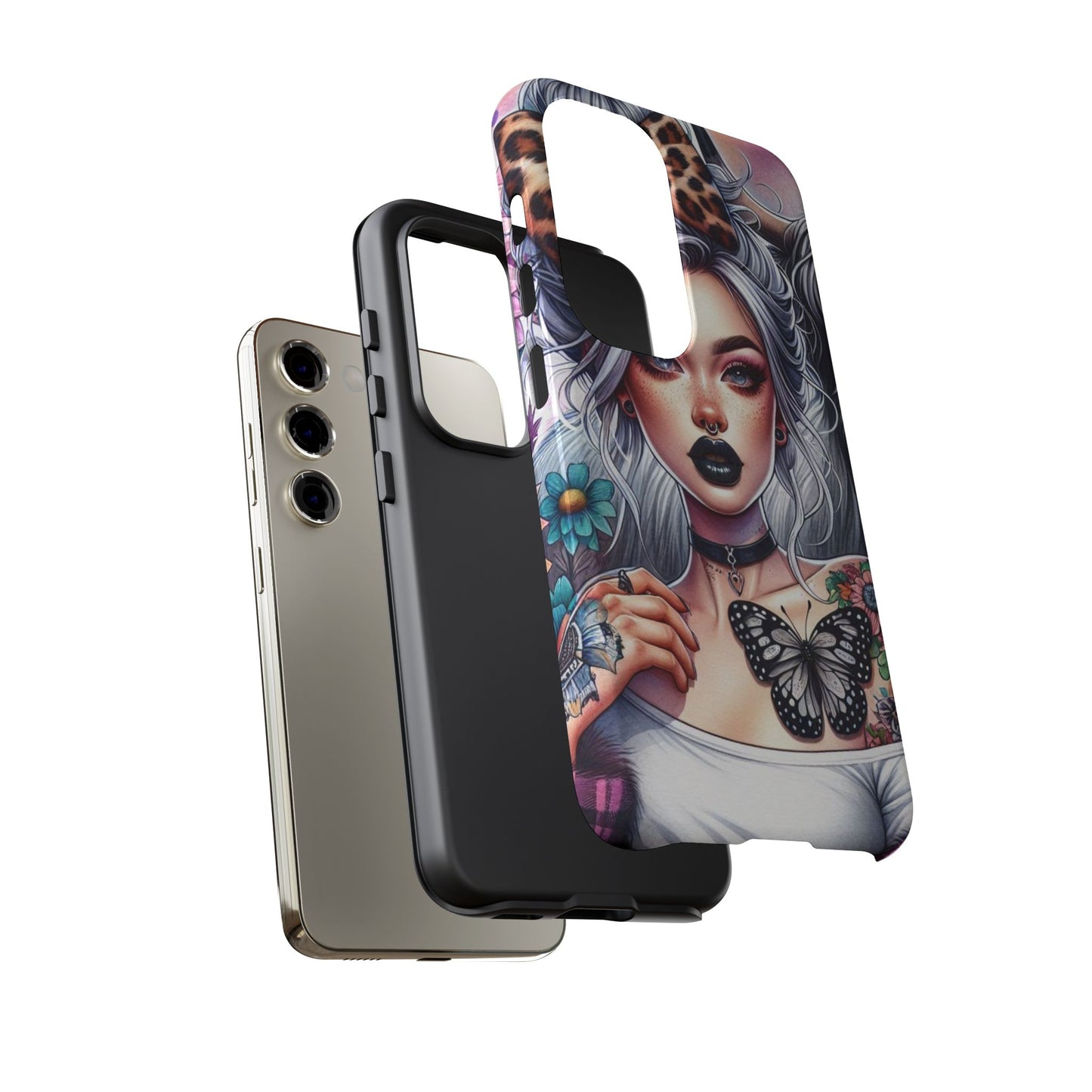 Wild Spirit – Gothic Chic & Nature Fusion Mobile Cover