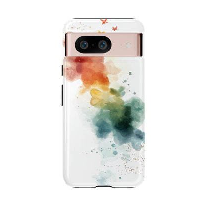 Whirlwind Rainbow Watercolor Phone Case for iPhone, google Pixel & Samsung