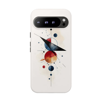 Orbital Drift – Abstract Space Geometry Phone Case for iPhone, Samsung & Pixel