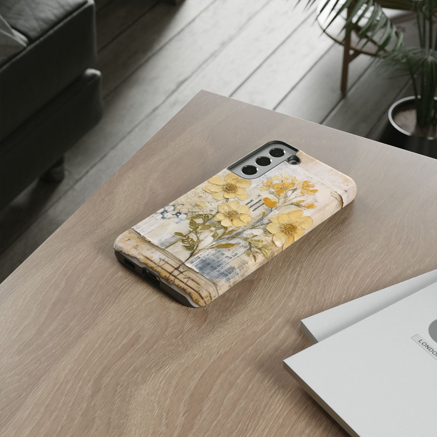 Vintage Botanical Floral Mobile Case