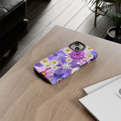 Lavender Blossom Floral Mobile Case